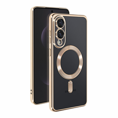 Zastitna maska (futrola) Magsafe Lux - Samsung S937 Galaxy S25 Edge zlatna.