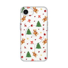 Zastitna maska (futrola) print Magsafe - iPhone 16e Merry Bear.