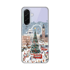 Zastitna ultra tanka (skin) maska / futrola PRINT - Samsung A366 Galaxy A36 5G Christmas Town.