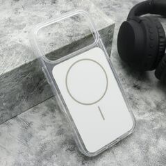 Zastitna maska (futrola) AMBER SHINE MagSafe - iPhone 17 Pro Max (6.9) bela (MS).