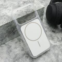 Zastitna maska (futrola) AMBER SHINE MagSafe - iPhone 17 Pro bela (MS).