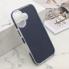 Zastitna maska (futrola) AMBER RING MagSafe - iPhone 17 plava (MS).