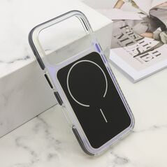 Zastitna maska (futrola) AMBER RING MagSafe - iPhone 17 Pro crna (MS).