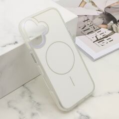 Zastitna maska (futrola) AMBER RING MagSafe - iPhone 17 bela (MS).