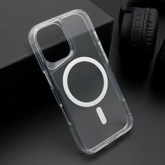 Zastitna maska (futrola) AURA MagSafe - iphone 16 (6.1) bela (MS).