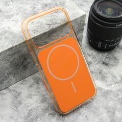 Zastitna maska (futrola) AMBER MagSafe - iPhone 17 Pro narandzasta (MS).
