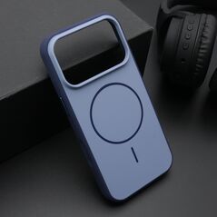 Zastitna maska (futrola) CHROME MagSafe - iPhone 17 Pro plava (MS).