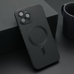 Zastitna maska (futrola) ELEGANT MAGSAFE - iPhone 12 Pro Max (6.7) crna (MS).