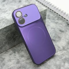 Zastitna maska (futrola) COLOR METAL MagSafe II - iPhone 17 ljubicasta (MS).