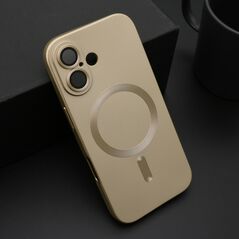 Zastitna maska (futrola) ELEGANT MAGSAFE - iPhone 17 zlatna (MS).