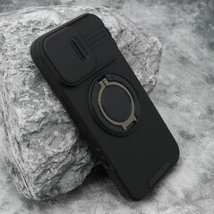 Zastitna maska (futrola) DEFENDER CAMSHIELD - iPhone 16 Pro Max (6.9) crna (MS).