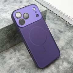 Zastitna maska (futrola) COLOR METAL MagSafe II - iPhone 17 Pro Max (6.9) ljubicasta (MS).