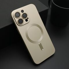 Zastitna maska (futrola) ELEGANT MAGSAFE - iPhone 14 Pro Max (6.7) zlatna (MS).