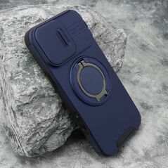 Zastitna maska (futrola) DEFENDER CAMSHIELD - iPhone 16 Pro Max (6.9) plava (MS).