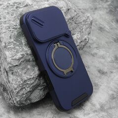 Zastitna maska (futrola) DEFENDER CAMSHIELD - iPhone 17 Pro plava (MS).