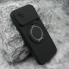 Zastitna maska (futrola) DEFENDER CAMSHIELD - iPhone 17 Pro Max (6.9) crna (MS).