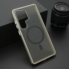 Zastitna maska (futrola) CRYSTAL MagSafe - Samsung S938 Galaxy S25 Ultra 5G crna (MS).