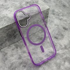 Zastitna maska (futrola) COLOR RING MagSafe - iPhone 17 ljubicasta (MS).