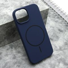 Zastitna maska (futrola) FLEX MagSafe - iPhone 15 plava (MS).