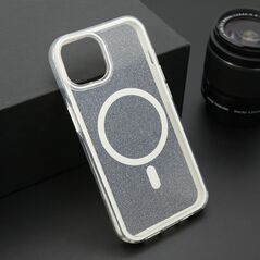 Zastitna maska (futrola) CRYSTAL MagSafe - iPhone 13 (6.1) bela (MS).