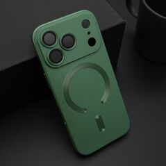 Zastitna maska (futrola) ELEGANT MAGSAFE - iPhone 17 Pro zelena (MS).