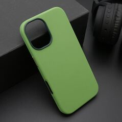 Zastitna maska (futrola) FROSTED SHIELD MagSafe - iPhone 17 zelena (MS).