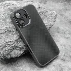 Zastitna maska (futrola) CARBON MagSafe - iphone 16 (6.1) siva (small camera) (MS).
