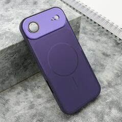 Zastitna maska (futrola) COLOR METAL MagSafe II - iPhone 17 Air ljubicasta (MS).