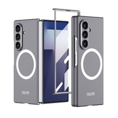 Zastitna maska (futrola) COLOR MagSafe - Samsung F966B Galaxy Z Fold 7 5G siva (GKK case) (MS).