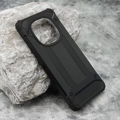 Zastitna maska (futrola) DEFENDER II - Xiaomi Redmi Note 14 Pro 4G crna (MS).