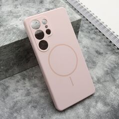 Zastitna maska (futrola) FLEX MagSafe - Samsung Galaxy S23 Ultra roze (MS).
