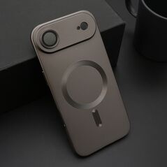 Zastitna maska (futrola) ELEGANT MAGSAFE - iPhone 17 Air siva (MS).