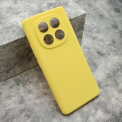Zastitna maska (futrola) GENTLE COLOR - Xiaomi Redmi Note 14 Pro 4G zuta (MS).