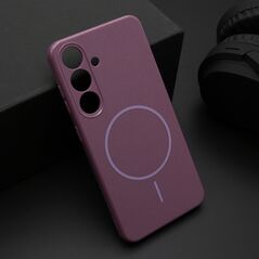 Zastitna maska (futrola) JELLY MagSafe - Samsung S921 Galaxy S24 5G ljubicasta (MS).