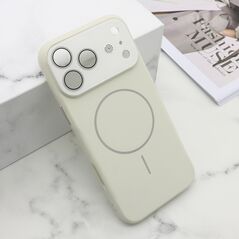 Zastitna maska (futrola) PASTEL DREAMS MagSafe - iPhone 17 Pro Max (6.9) bela (MS).