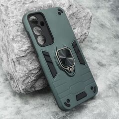 Zastitna maska (futrola) Square ring - Samsung A556 Galaxy A55 5G zelena (MS).