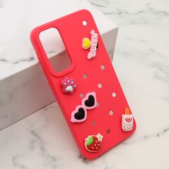 Zastitna maska (futrola) TOY - Samsung A556 Galaxy A55 5G pink (MS).