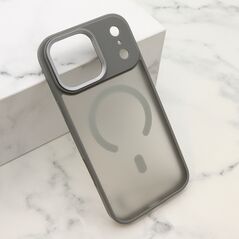 Zastitna maska (futrola) SILKY MagSafe II - iPhone 17 Pro Max (6.9) siva (MS).