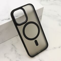 Zastitna maska (futrola) SILKY MagSafe II - iPhone 17 crna (MS).