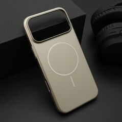 Zastitna maska (futrola) PURE mat MagSafe - iPhone 17 Pro Max (6.9) zlatna (MS).