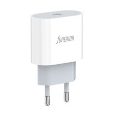 Kuciste punjaca Superior CO-DC55 Fast PD Type C 20W 3A belo (MS).