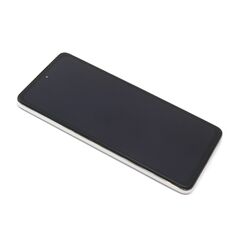 LCD displej (ekran) - Samsung A525F/A526B Galaxy A52 4G/5G + Touch screen + okvir beli (white) Full ORG CHINA (MS).