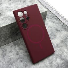 Zastitna maska (futrola) FLEX MagSafe - Samsung S928 Galaxy S24 Ultra 5G bordo (MS).