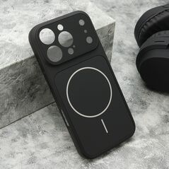 Zastitna maska (futrola) DEFINE MagSafe - iPhone 16 Pro (6.3) crna (MS).