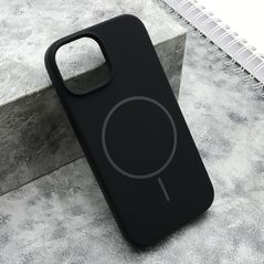 Zastitna maska (futrola) FLEX MagSafe - iPhone 15 crna (MS).