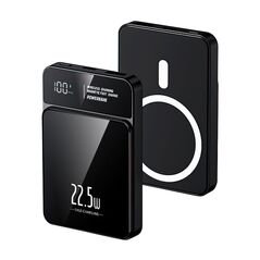 Univerzalna Back Up Baterija MagSafe M50 15W PD 20W+22.5W Fast 5000mAh crni (MS).