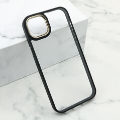 Zastitna maska (futrola) ELEGANT EDGE - iPhone 15 Plus crna (MS).