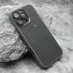 Zastitna maska (futrola) CARBON MagSafe - iPhone 16 Pro Max (6.9) siva (small camera) (MS).