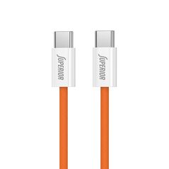 USB data kabl Superior SU-K1025 Type C na Type C 60W 1m narandžasti (MS).