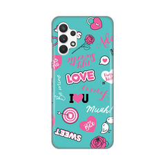 Zastitna silikonska maska (futrola) PRINT - Samsung A325 Galaxy A32 4G Love.